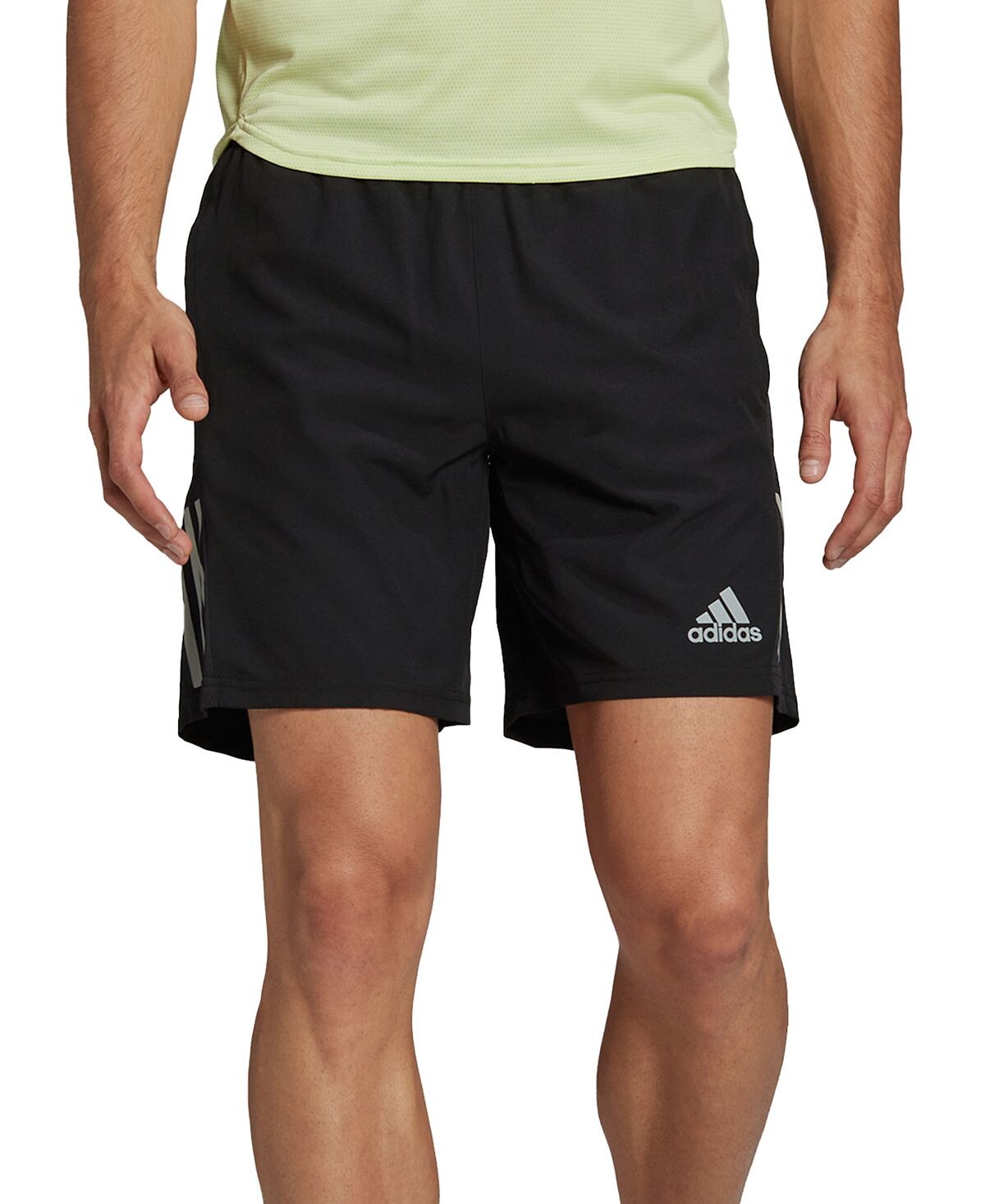 

Мужские беговые шорты aeroready 7 дюймов adidas, черный