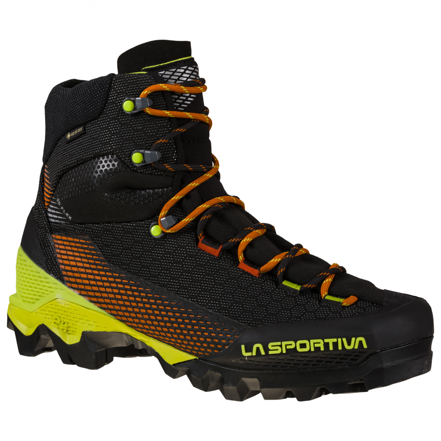 

Универсальные горные ботинки La Sportiva Aequilibrium ST GTX карбон/салатовый