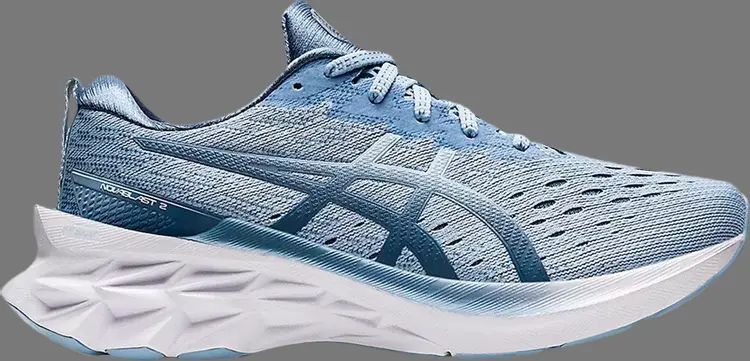 

Кроссовки wmns novablast 2 'mist soft sky' Asics, синий