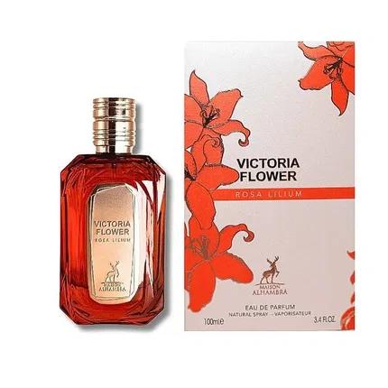 Парфюмерная вода женская Maison Alhambra Victoria Flower Rosa Lilium, 100 мл