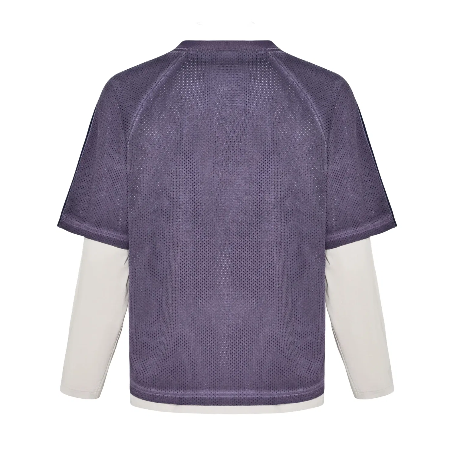 Мужская футболка Street M 2in1 T-Shirt LS Asia Sizing 'Shadow Violet' adidas, Shadow Violet — фото 2