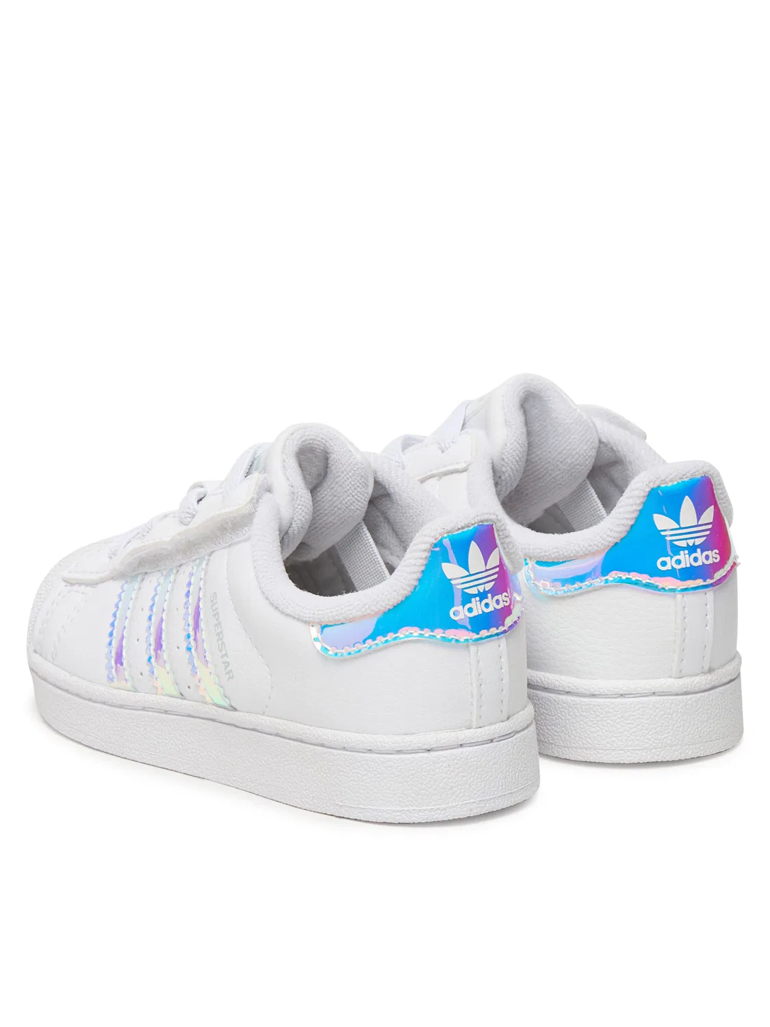 Кроссовки для мальчика Superstar Cf El Adidas, белый — фото 3