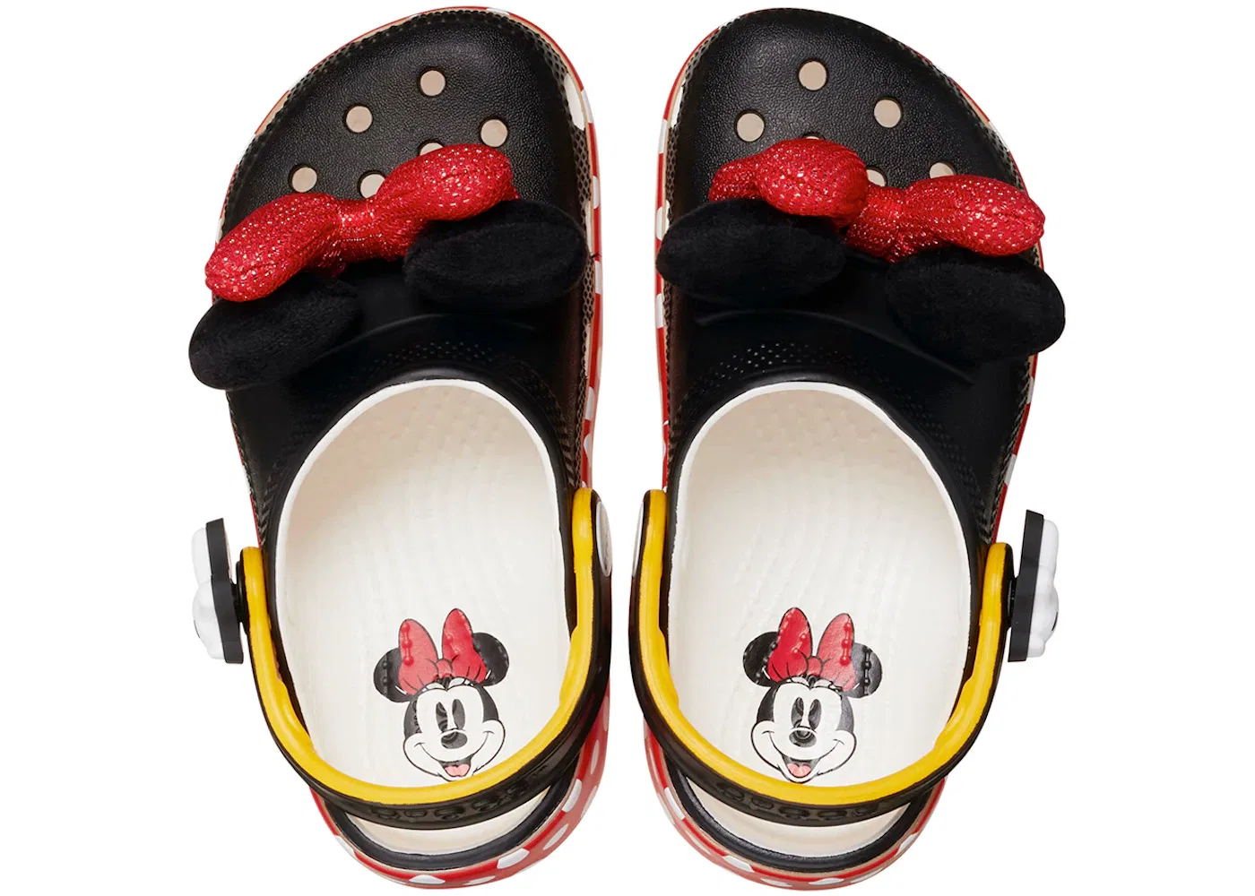 Детские клоги Crocs Classic Clog Disney Minnie Mouse Ears Crocs, Multi — фото 2