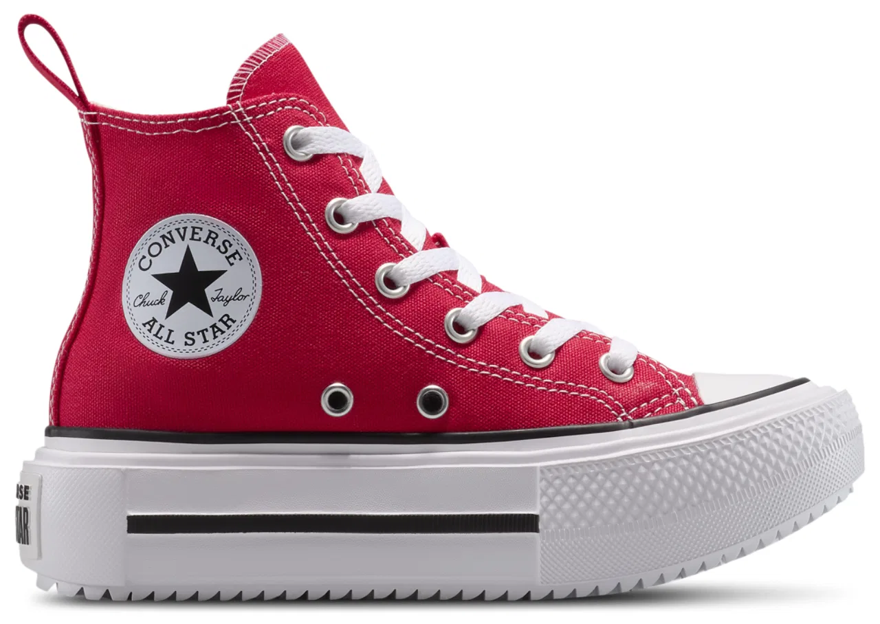 Детские кроссовки Lift Double Stack Hi Converse, красный/белый