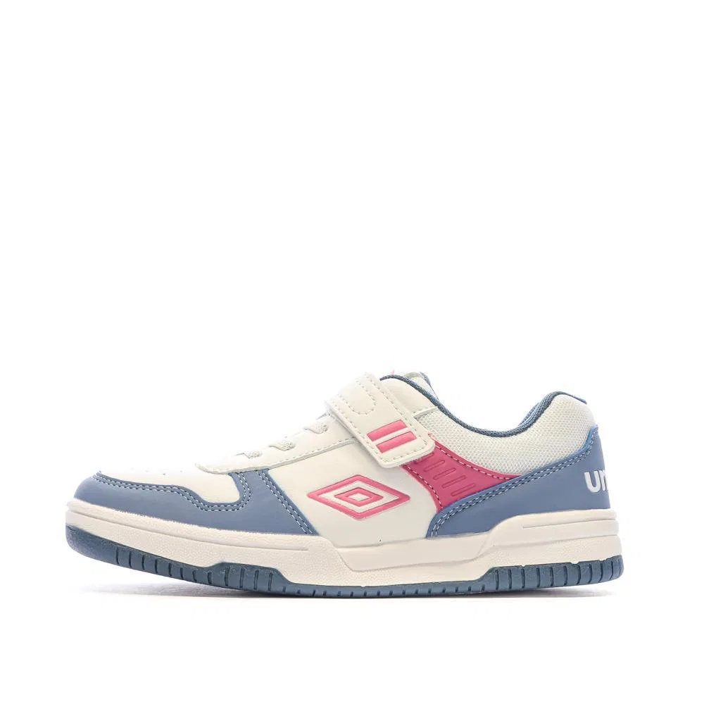 Детские кроссовки для девочек с липучкой Ovida Umbro, Weiß Rosa