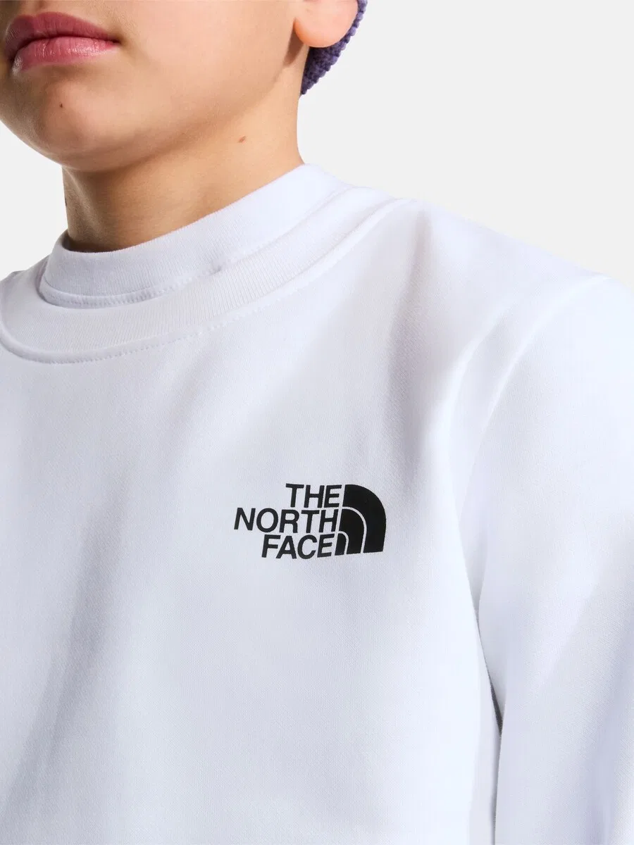 Толстовка THE NORTH FACE белого цвета — фото 4