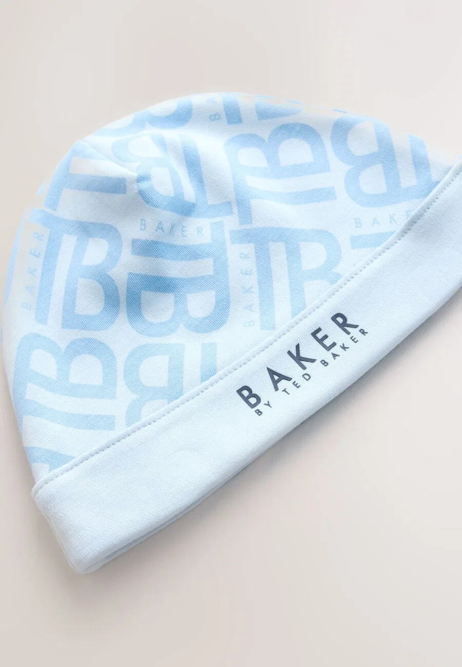 Комплект нижнего белья Baker by Ted Baker в синем и светло-синем цветах — фото 3