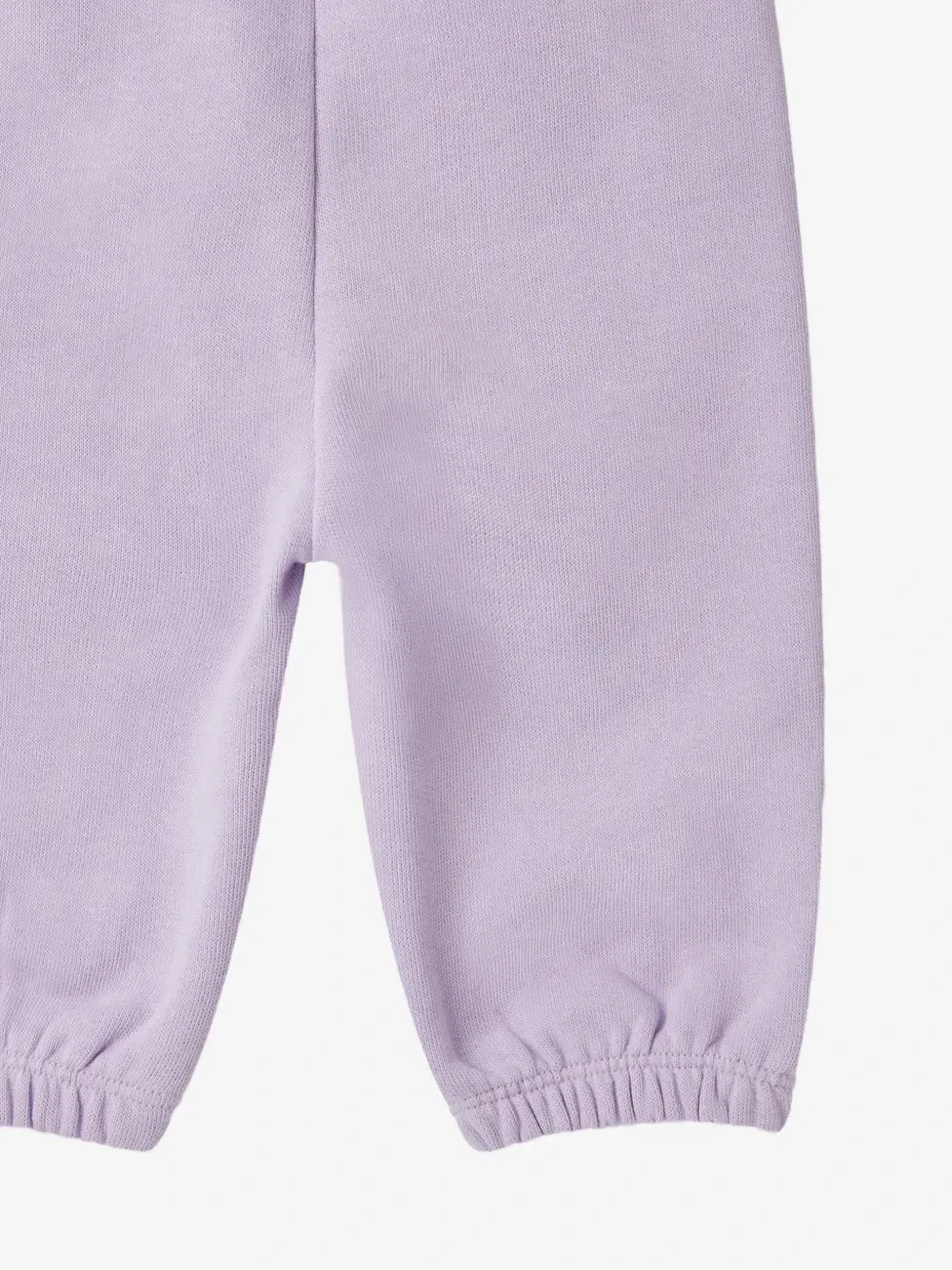 Спортивные брюки с принтом в виде сердечек Stella McCartney Kids, фиолетовый — фото 4