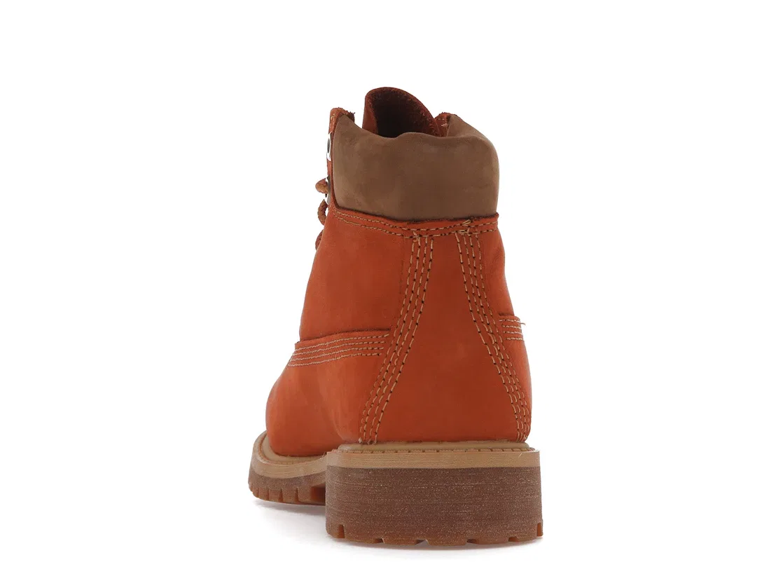 Детский ботинок Timberland 6" Premium Boot, Burnt Orange/Tan — фото 4
