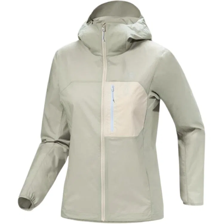 Ветровка Arcteryx, Rock Gray Green/Driftwood White/Cloud Mist Blue/Headwaters