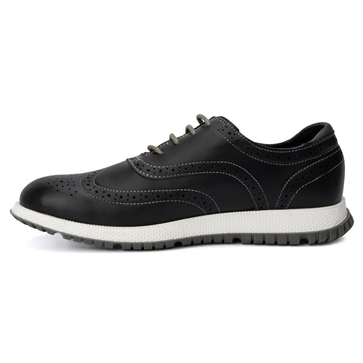 Детские ботинки-оксфорды на шнуровке с принтом Wilder Xray Footwear, Black — фото 3