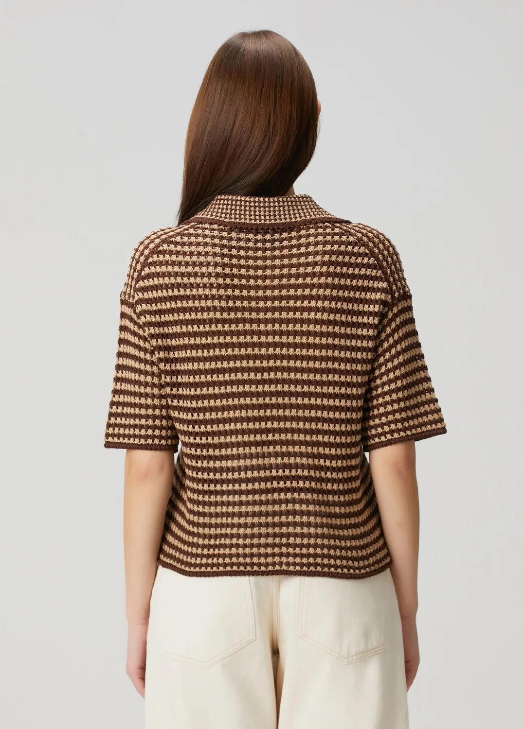 Трикотажное поло Polo Ralph Lauren, brown — фото 4