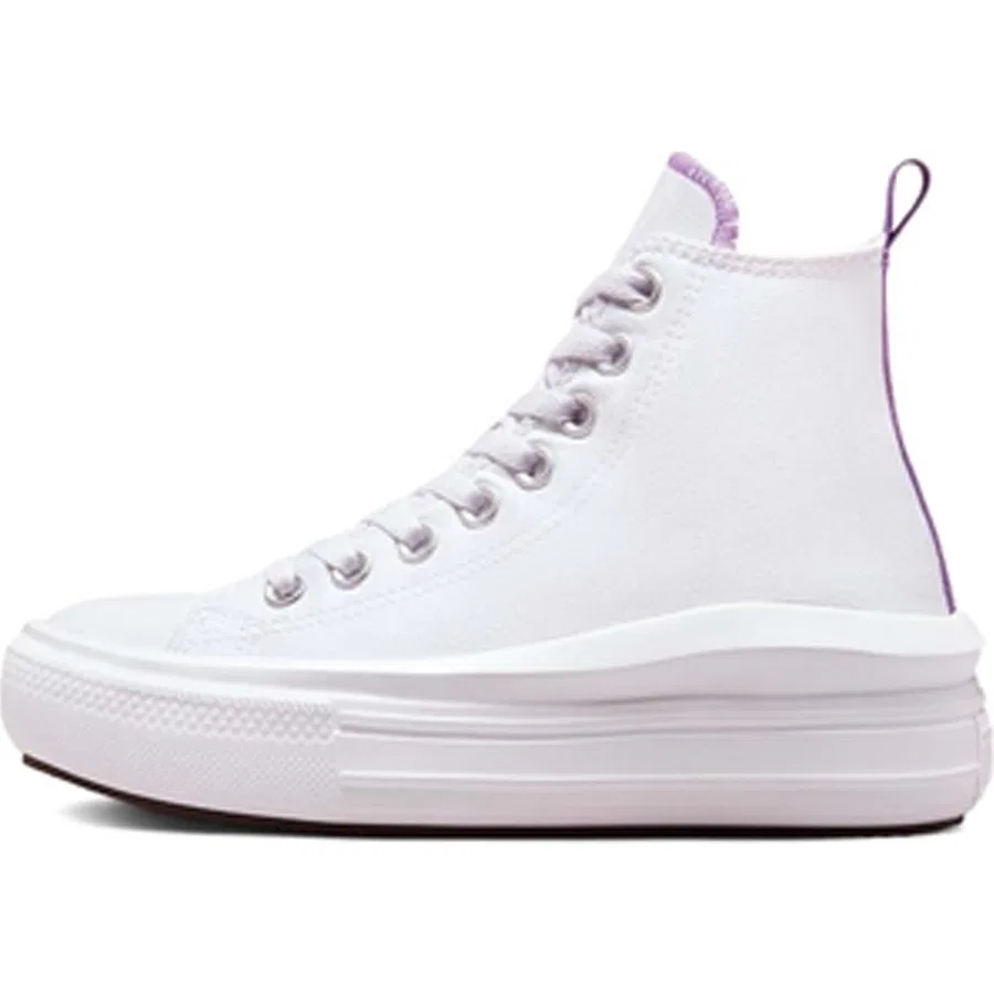 Кеды на платформе Converse Chuck Taylor All Star Move, Белый — фото 3