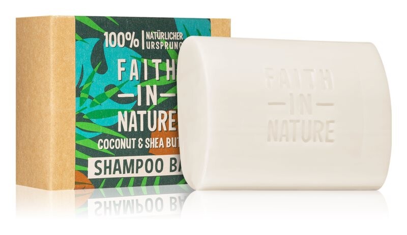 

Увлажняющий и сияющий органический шампунь Faith In Nature Coconut & Shea Butter