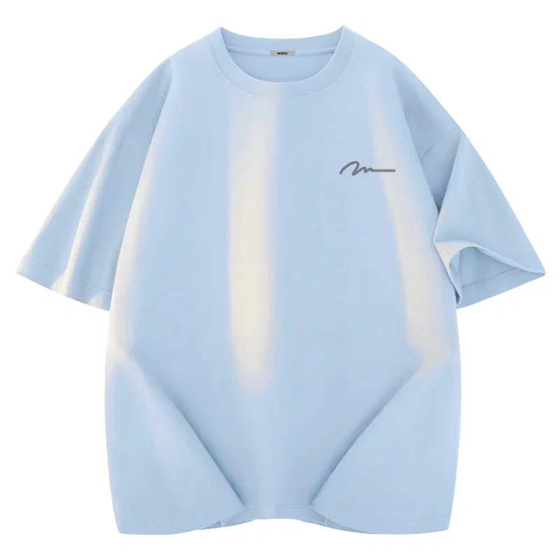Футболка детская хлопковая MINISO, Glacier Blue