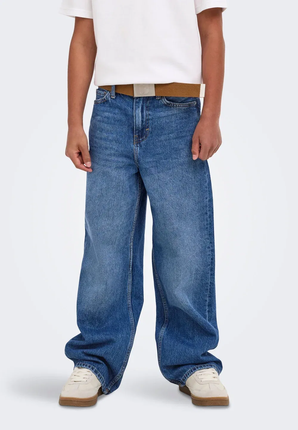 Osjremi Wide db 8782 azg dnm noos - джинсы свободного кроя Only & Sons Junior, Dark Blue Denim — фото 2