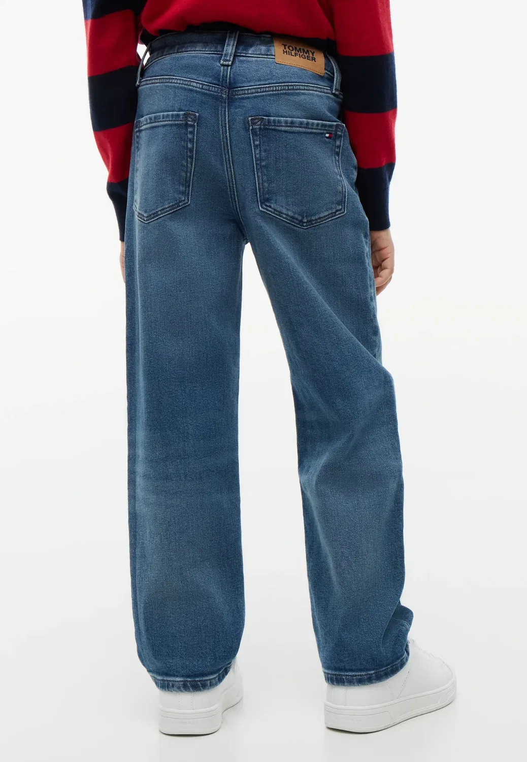 Винтажные синие джинсы прямого кроя Tommy Hilfiger, Blue Denim — фото 3