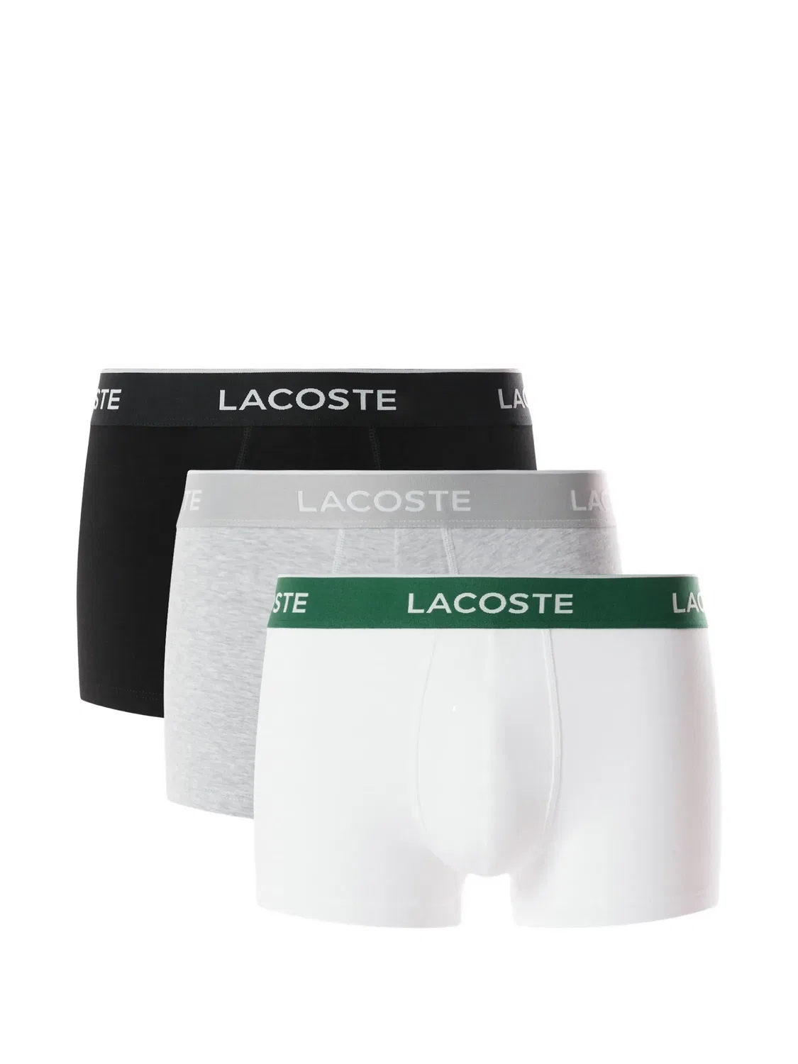 Боксеры (комплект из 3 шт.) белого цвета Lacoste, белый