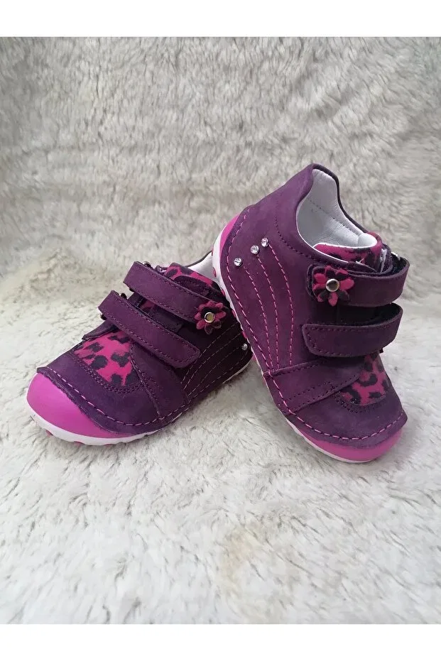 Детские туфли для девочек ортопедические Özgür Kids, Purple — фото 3