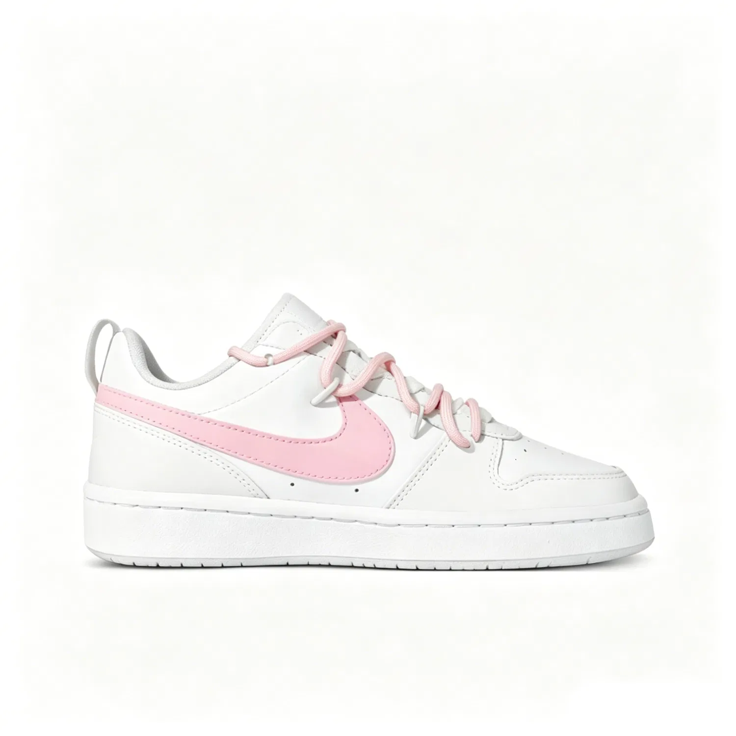 Кроссовки для скейтбординга Court Borough Kids, Nike, Pink White — фото 3