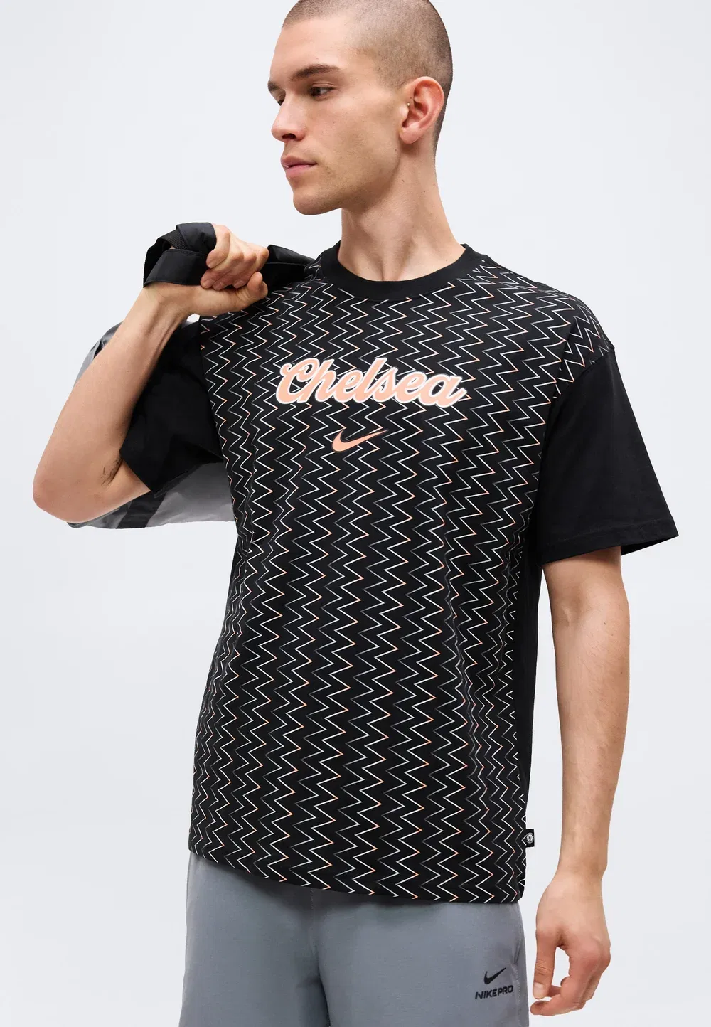 Футболка CFC Rave - клубная одежда Nike Performance, Black — фото 4