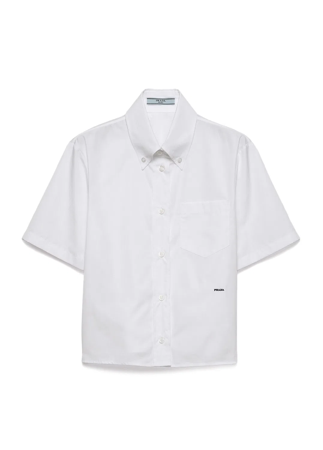 Рубашка женская Poplin Prada, white