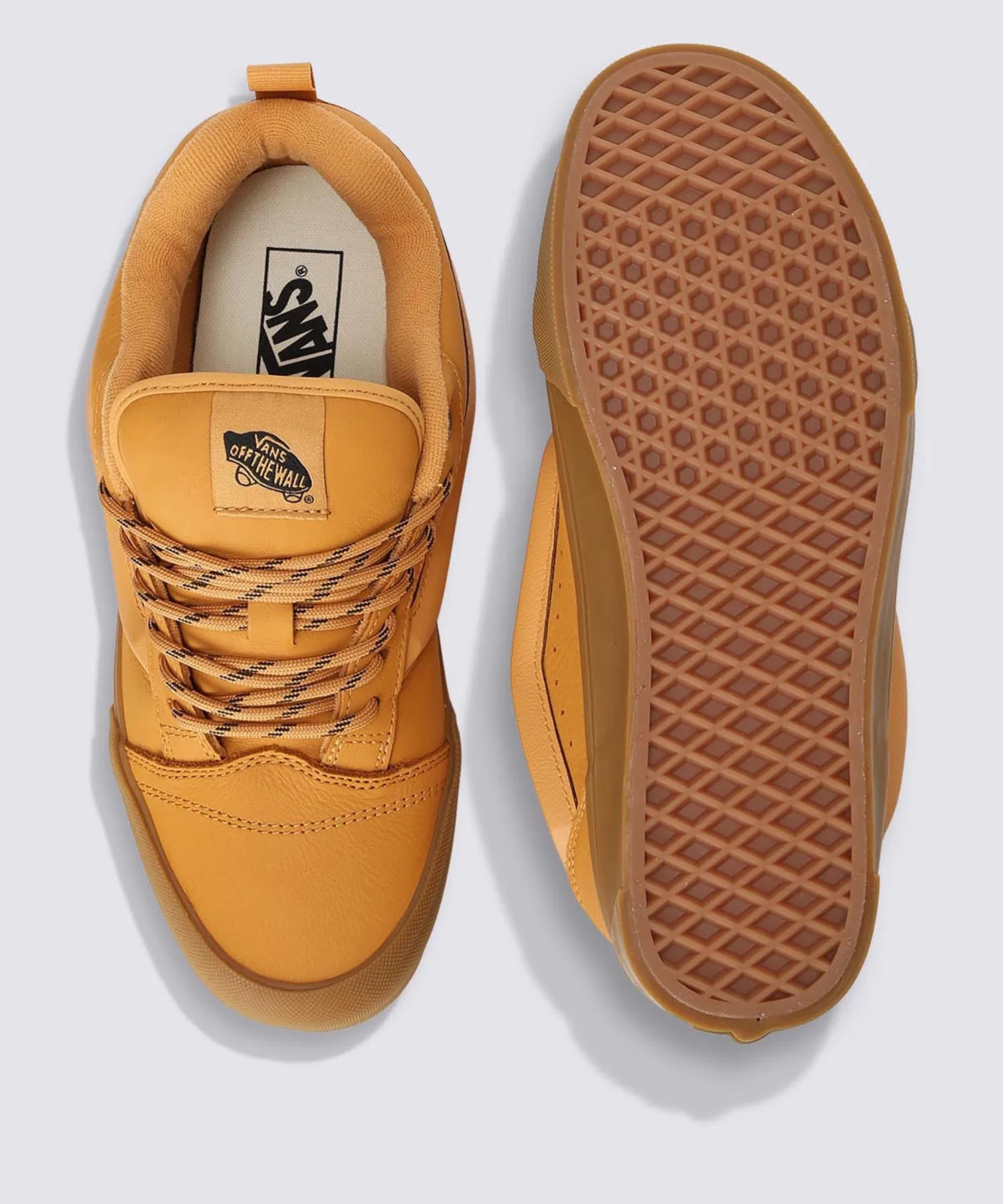Унисекс кроссовки кожаные Vans Old Skool Wheat — фото 4