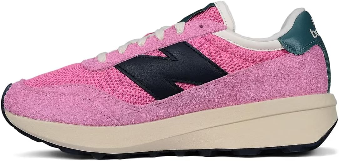 Кроссовки New Balance Unisex Adult 370, розовый — фото 3