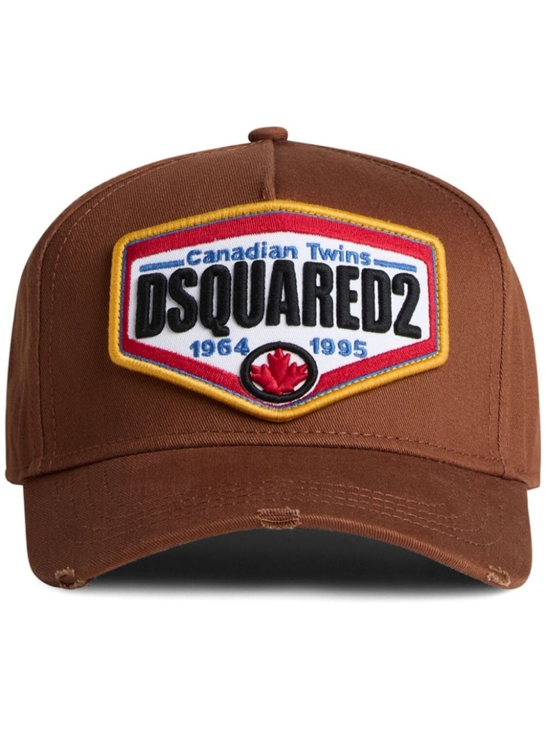 

Dsquared2 бейсболка с нашивкой-логотипом, коричневый