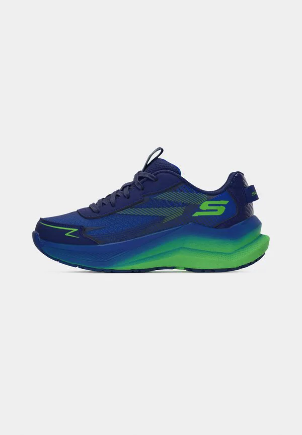 Кроссовки max ambushing ascender Skechers Performance, Navy/Blue/Lime — фото 2