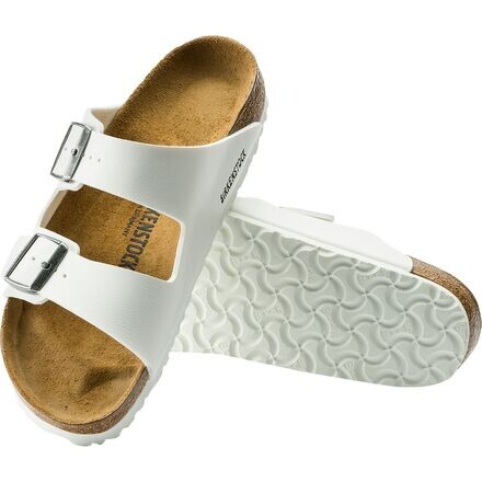 

Узкие сандалии Arizona женские Birkenstock, цвет White Birko Flor, Серый, Узкие сандалии Arizona женские Birkenstock, цвет White Birko Flor