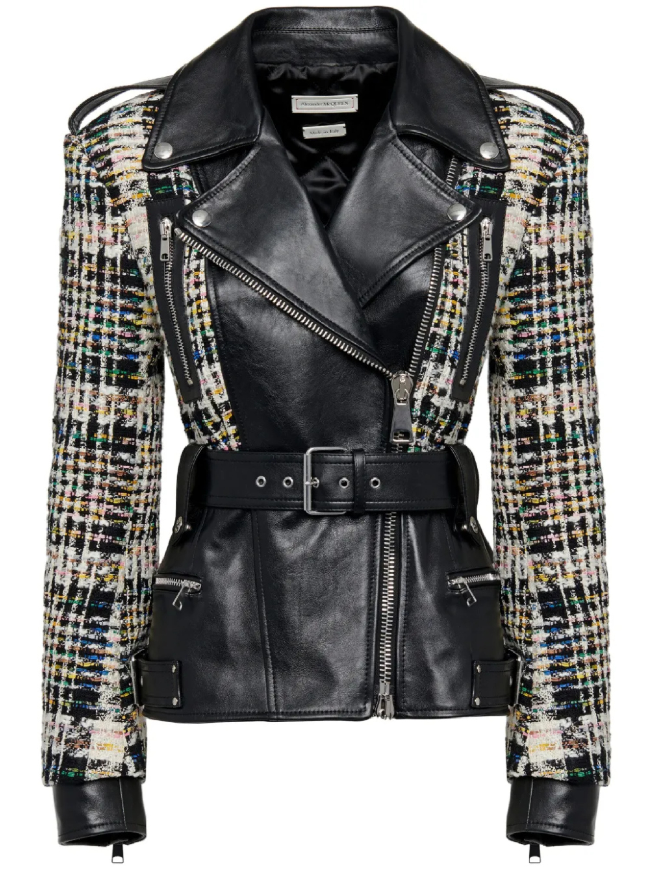 

Alexander McQueen байкерская куртка, черный