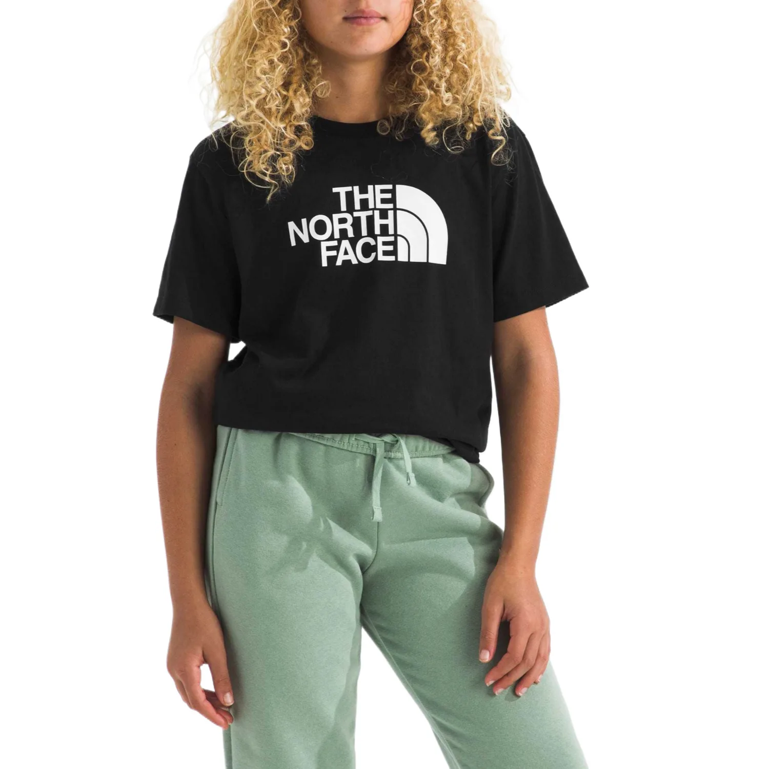 Футболка для детей с круглым вырезом THE NORTH FACE, черный