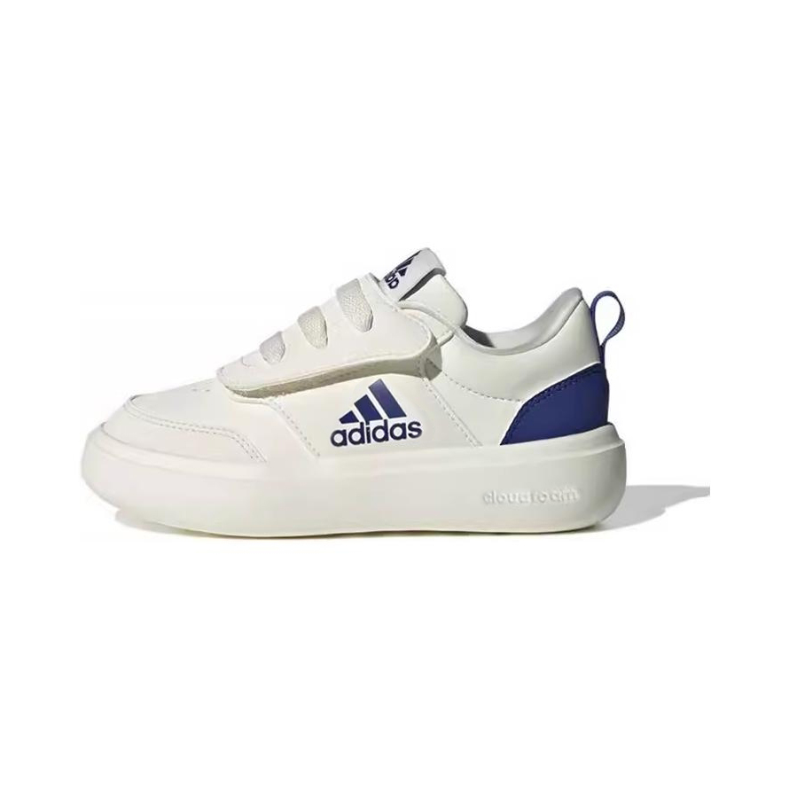 

Adidas Амортизация Park St, износостойкие низкие детские кроссовки White Blue для детей от 3 до 7 лет
