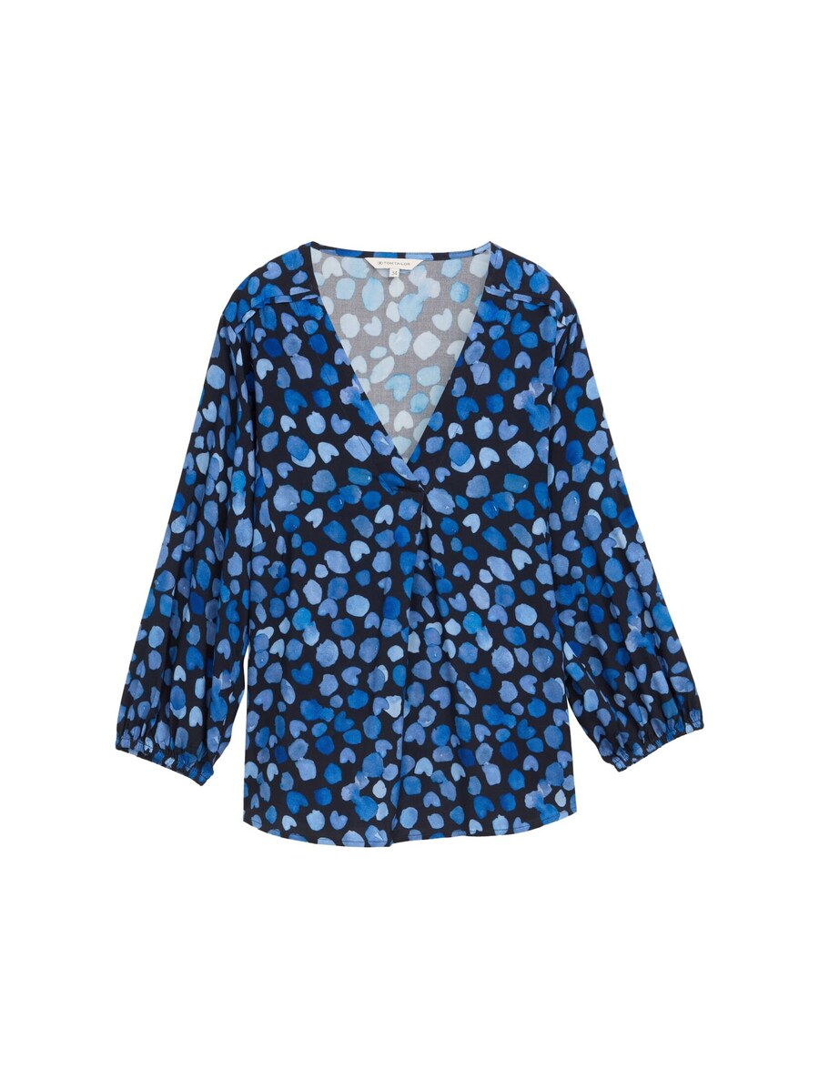 

Блуза TOM TAILOR, цвет Blue/Night blue/Light blue