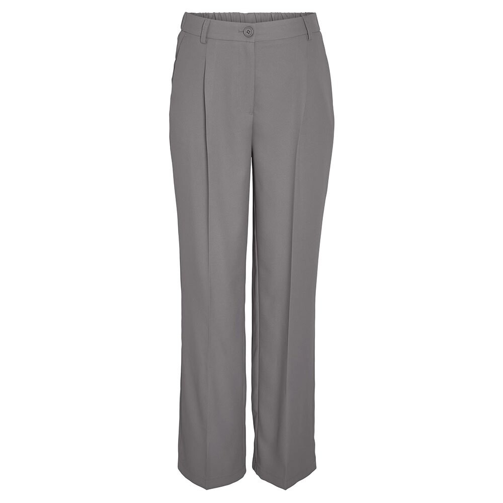 

Брюки Noisy May Debbie high waist, серый