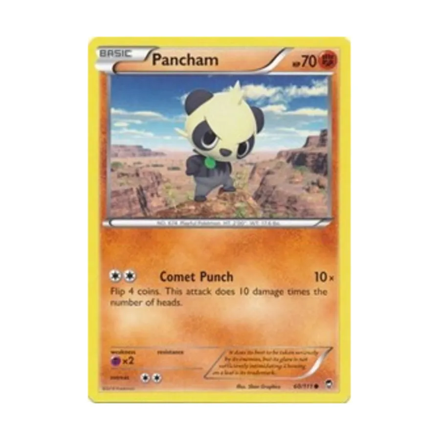 

CCG Панчам (60) (C) #60, Pokemon - XY - Furious Fists - Singles
