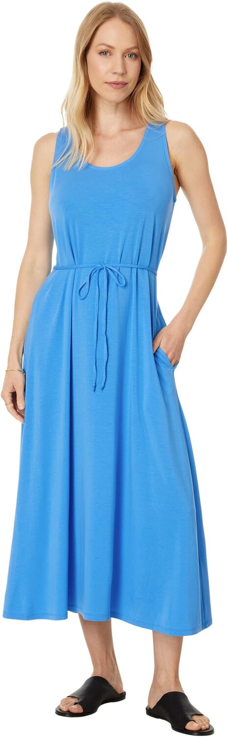 

Платье Eileen Fisher Racerback Full Length Dress, цвет Calypso