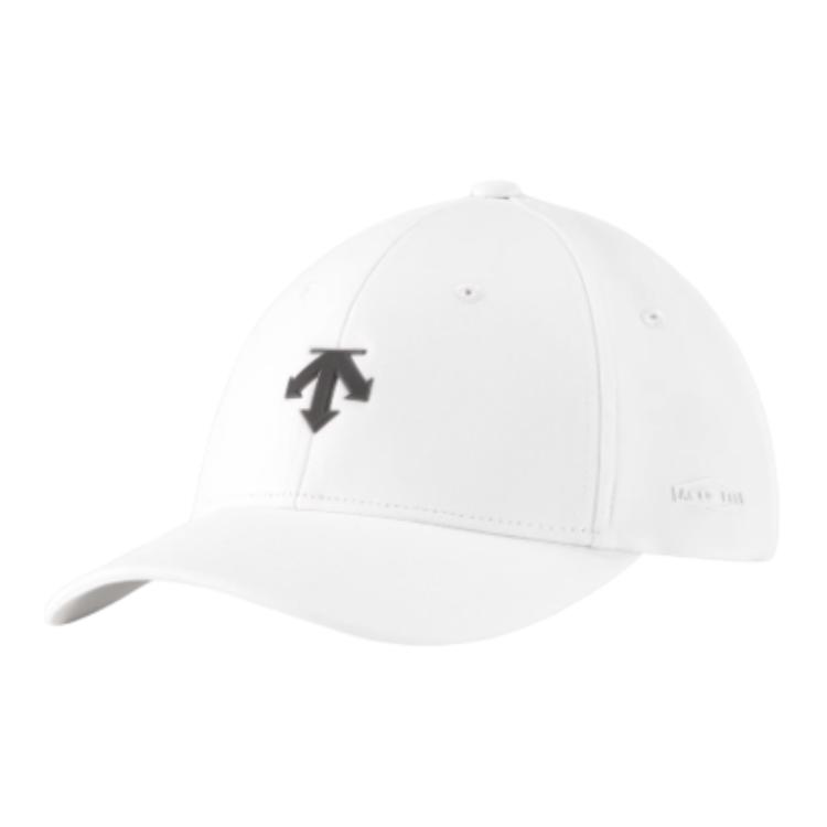 

DESCENTE Бейсболка унисекс серая черная белая, White