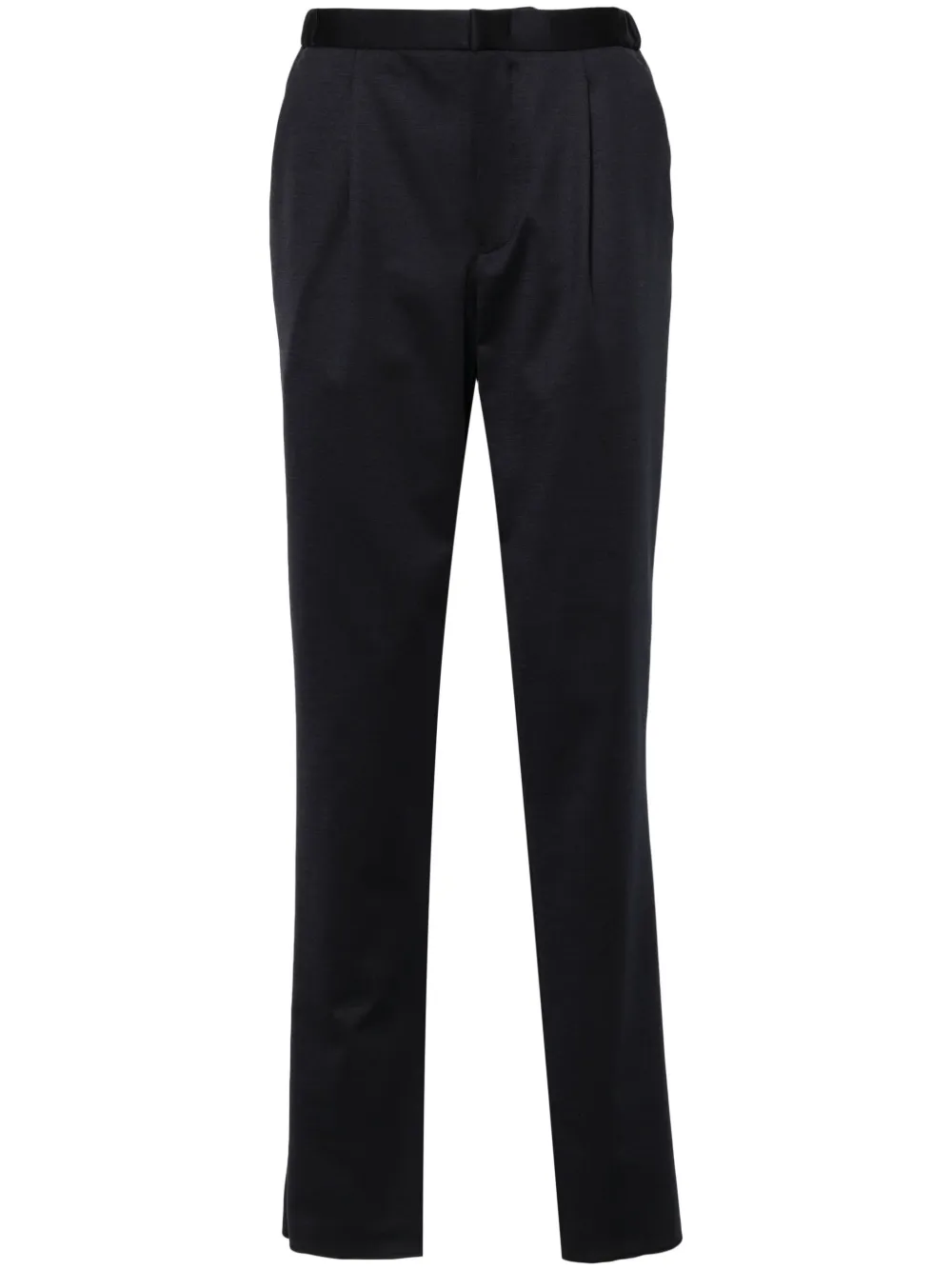 

Брюки со складками EMPORIO ARMANI, синий