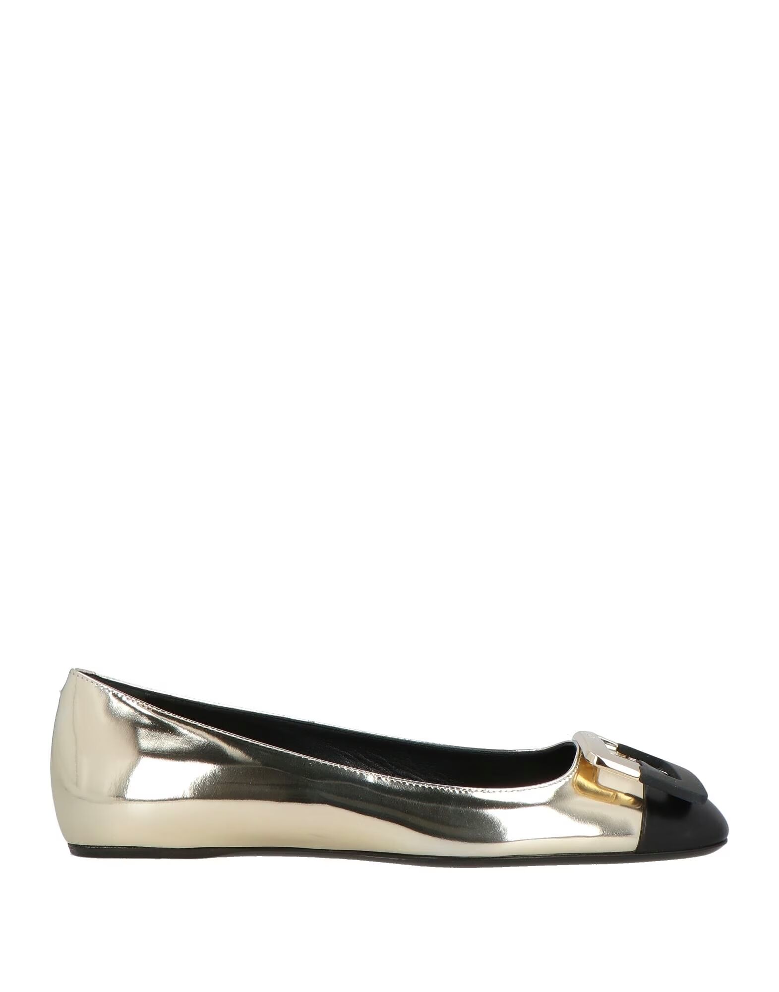 Балетки Roger Vivier, платиновый