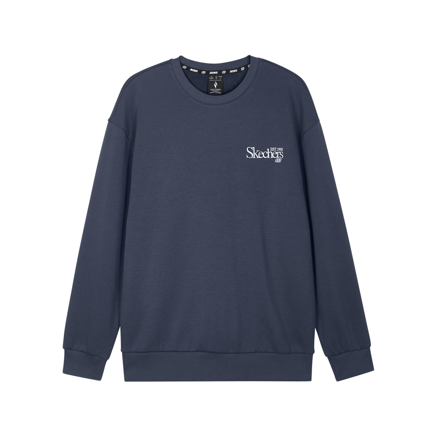 

Свитшот Унисекс Тёмно-синий Skechers