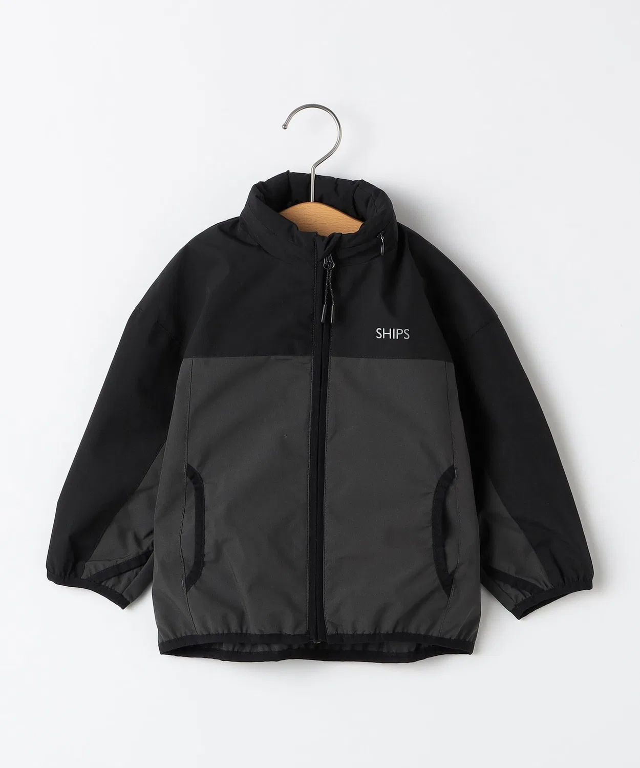 Детская куртка SHIPS Kids с водоотталкивающей пропиткой, 80-90 см, чёрная