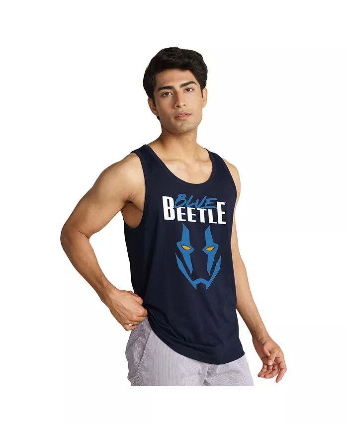 

Мужская маска для взрослых майка Blue Beetle, синий