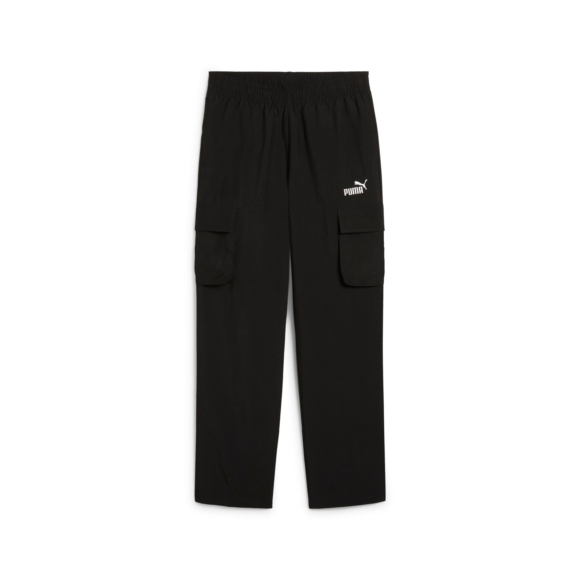 

PUMA Men's Essentials No. 1 Тканые брюки-карго с логотипом, черный