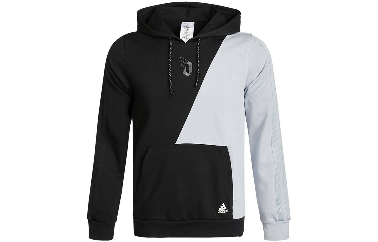 

Толстовка мужская черная/серая Adidas, черный