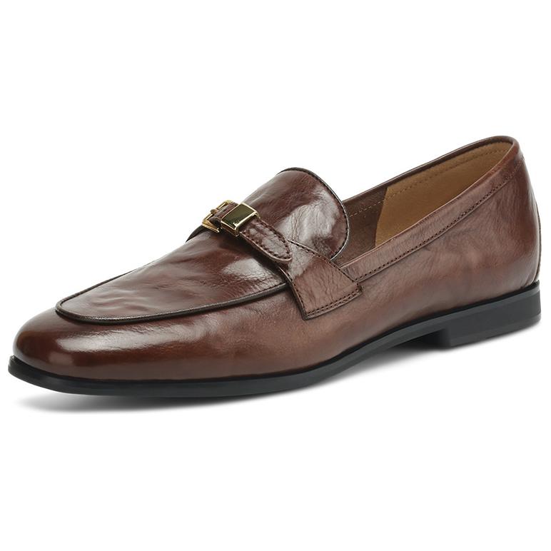 Rosa Bianca Женские лоферы черные с кожаной стелькой, цвет Black (Cow Leather Insole) — фото 3