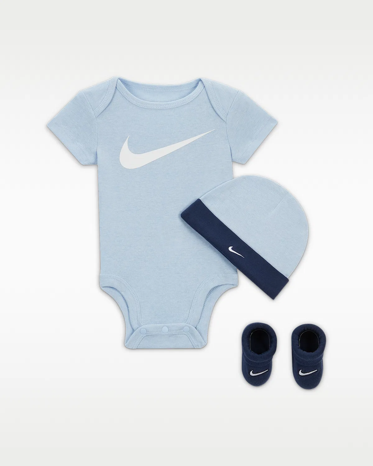 Детский подарочный набор из 5 предметов Nike Baby Essentials, Midnight Navy — фото 3