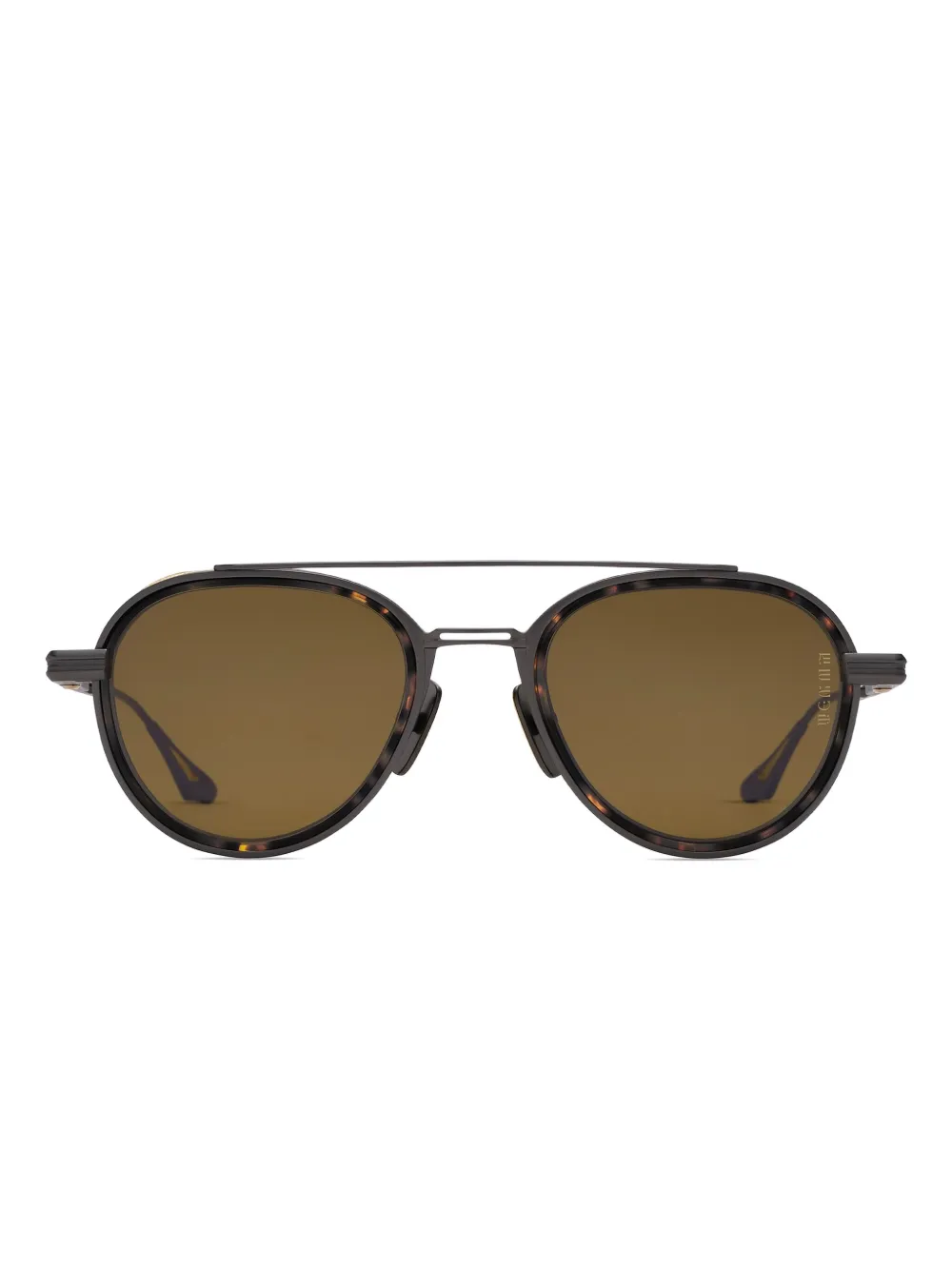 

Солнцезащитные очки-пилоты Dita Eyewear, черный