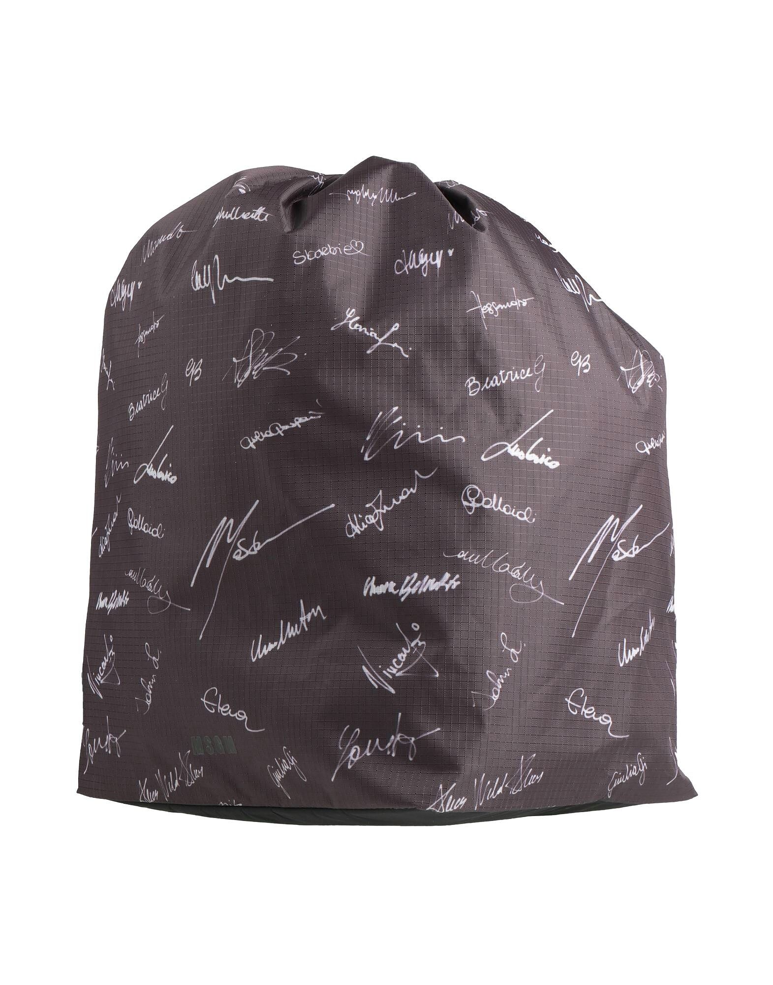 

Рюкзак Msgm, темно-коричневый